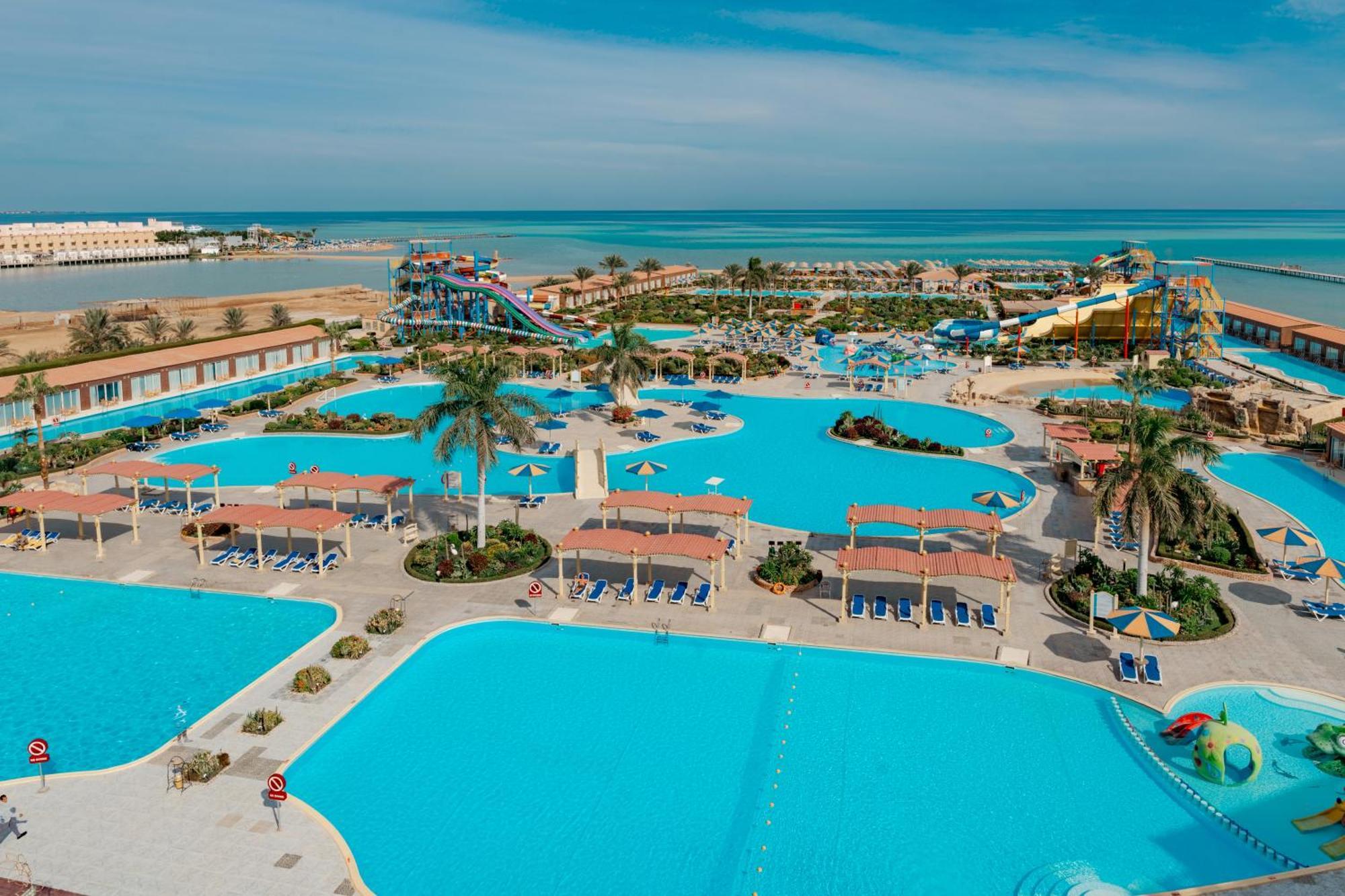Sunrise Alora Aqua Park Resort Hurghada Exterior foto