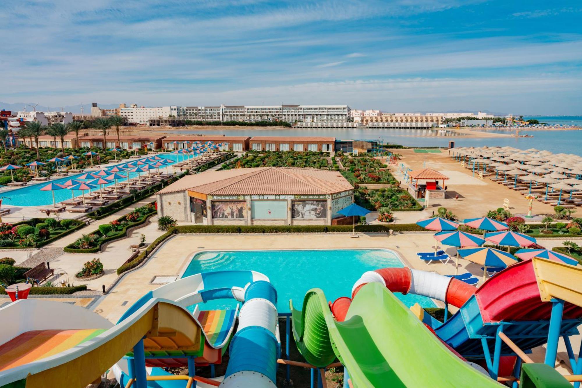 Sunrise Alora Aqua Park Resort Hurghada Exterior foto