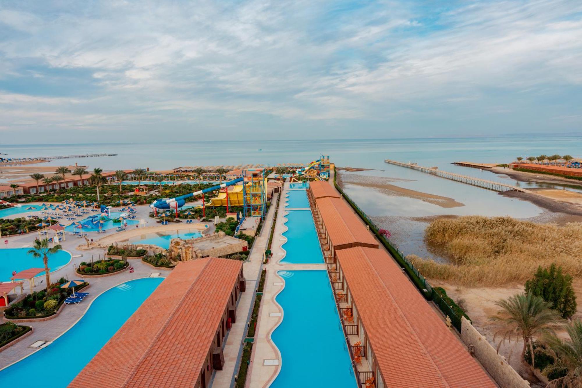 Sunrise Alora Aqua Park Resort Hurghada Exterior foto