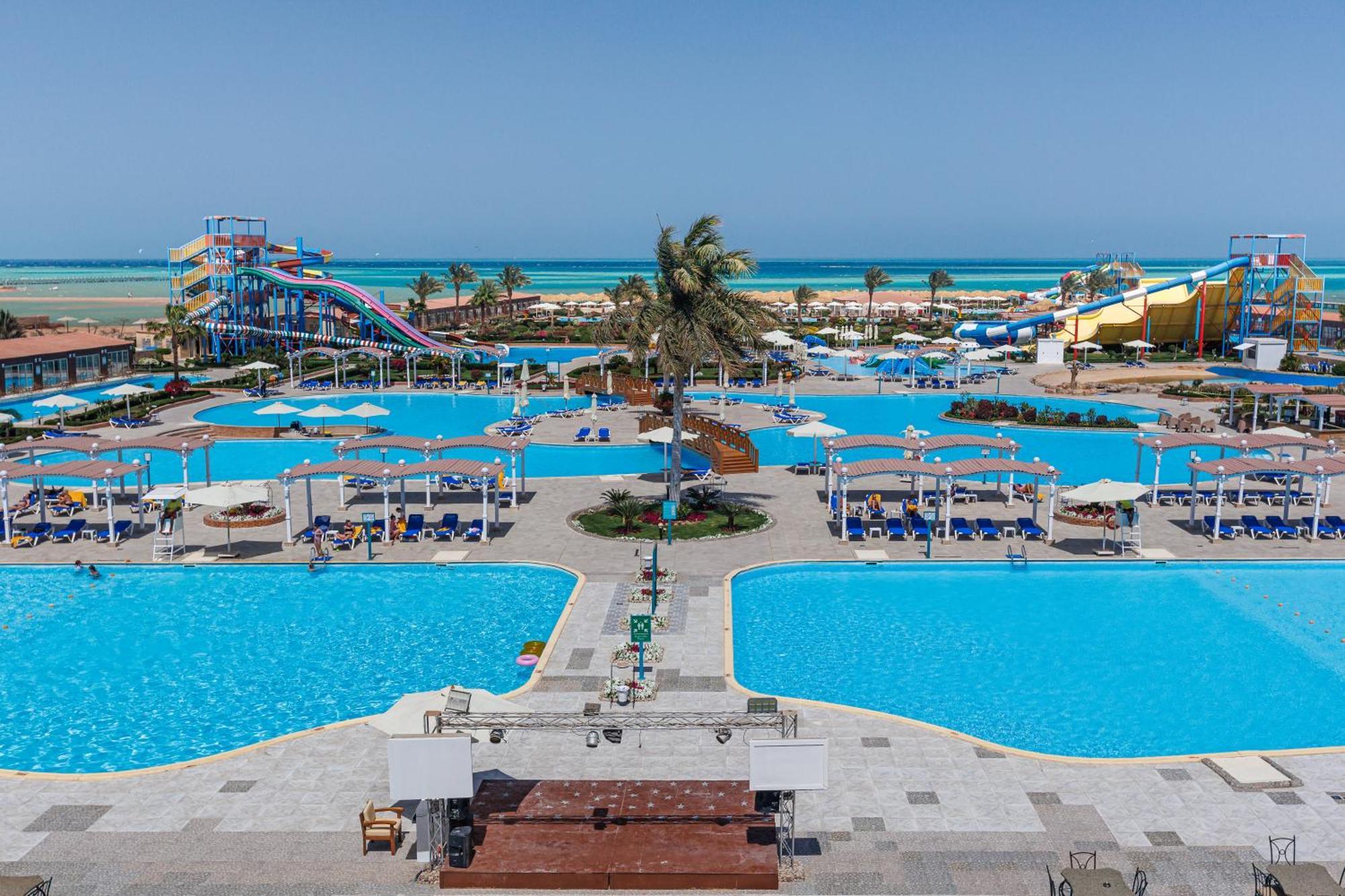 Sunrise Alora Aqua Park Resort Hurghada Exterior foto
