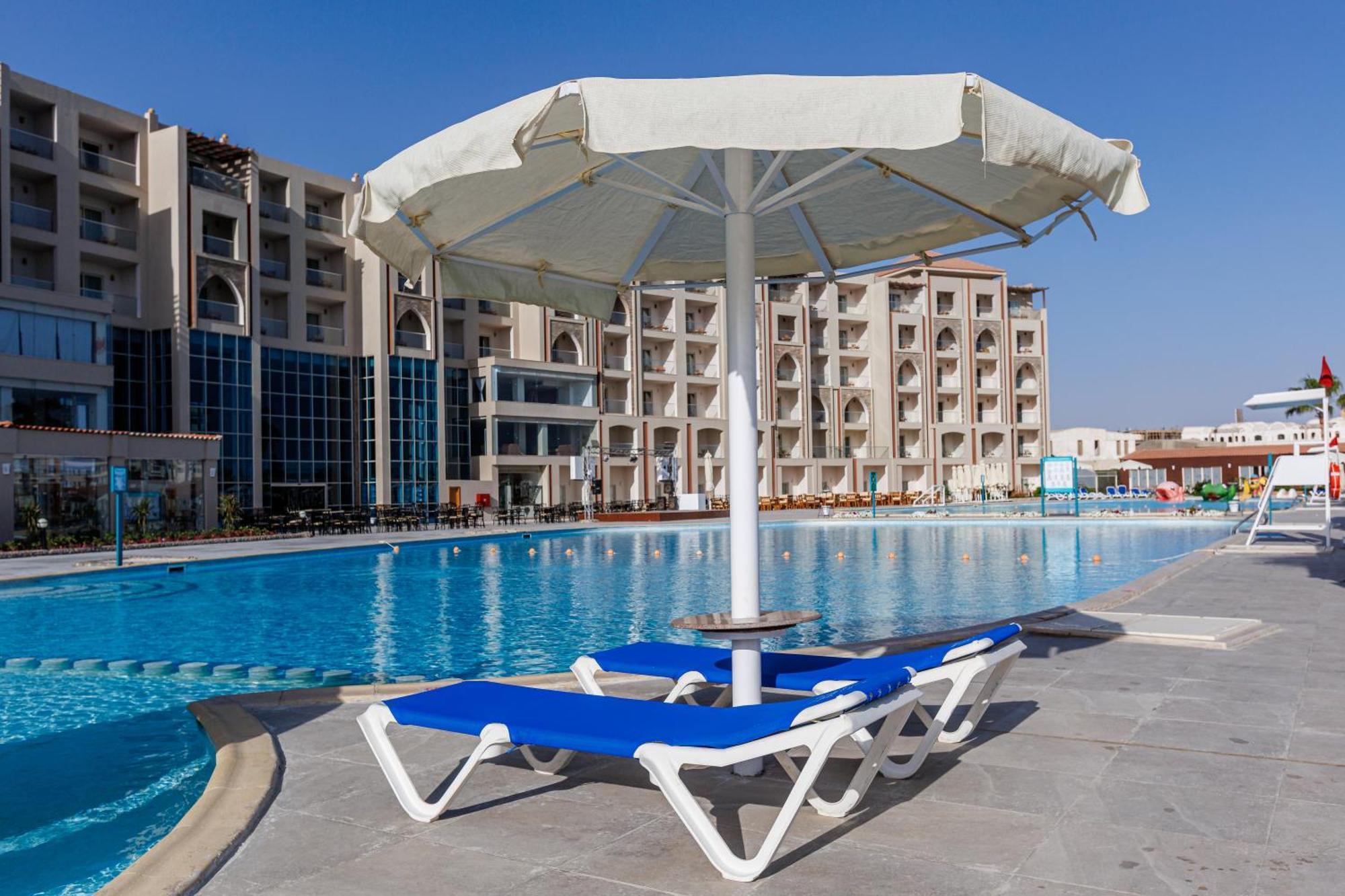 Sunrise Alora Aqua Park Resort Hurghada Exterior foto