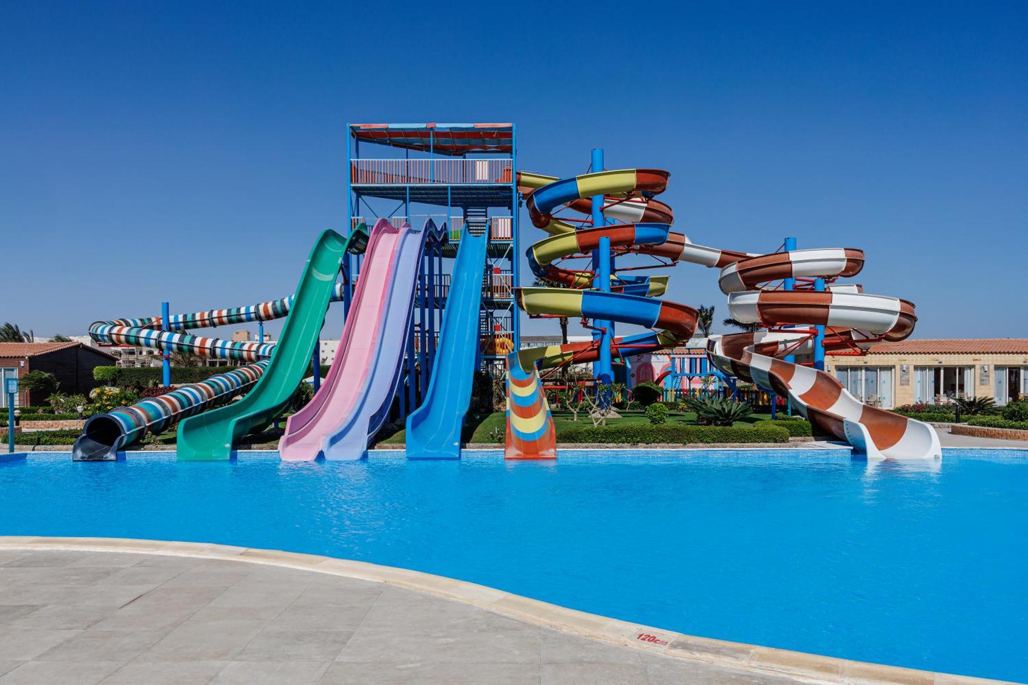Sunrise Alora Aqua Park Resort Hurghada Exterior foto