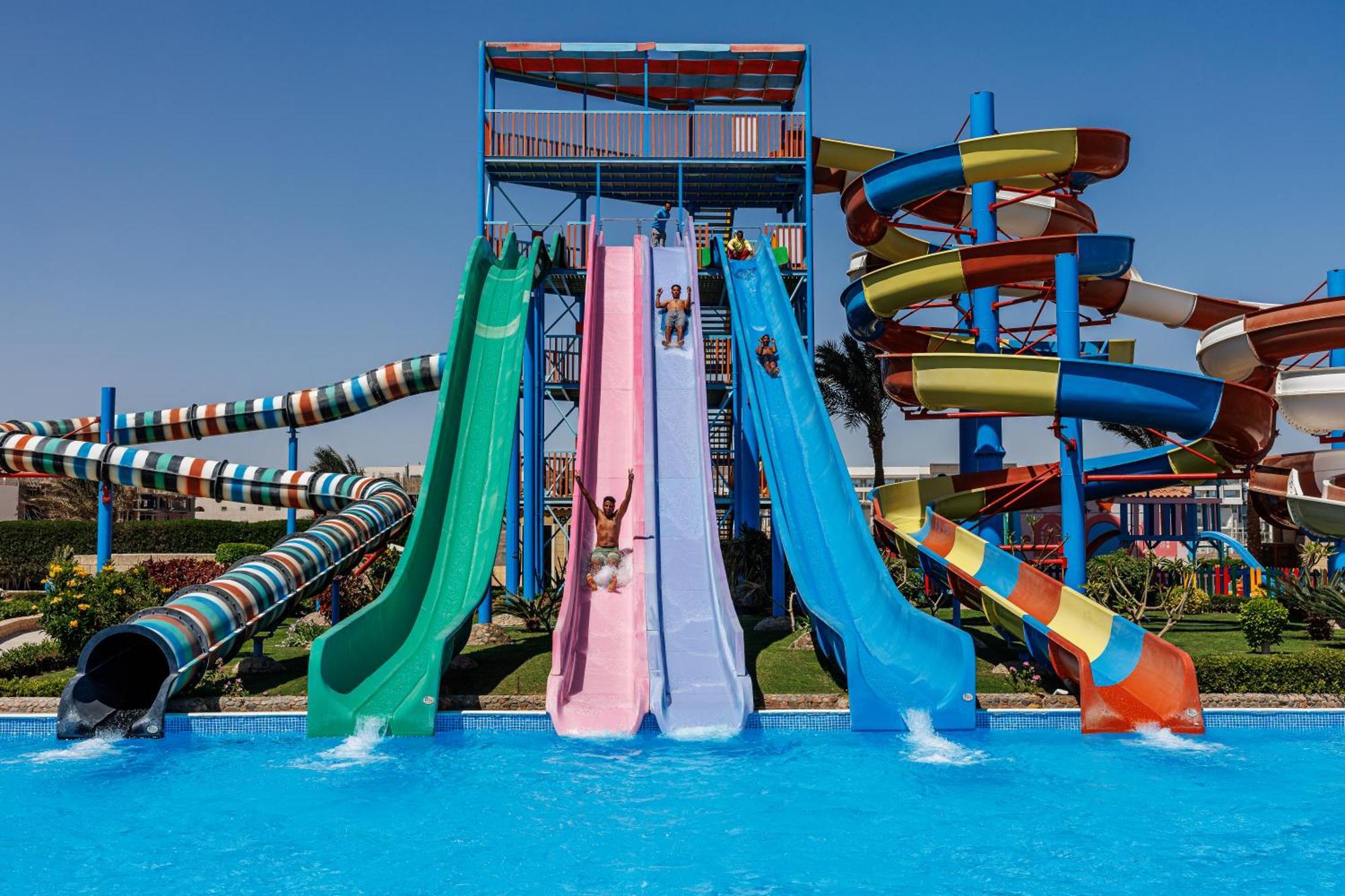 Sunrise Alora Aqua Park Resort Hurghada Exterior foto