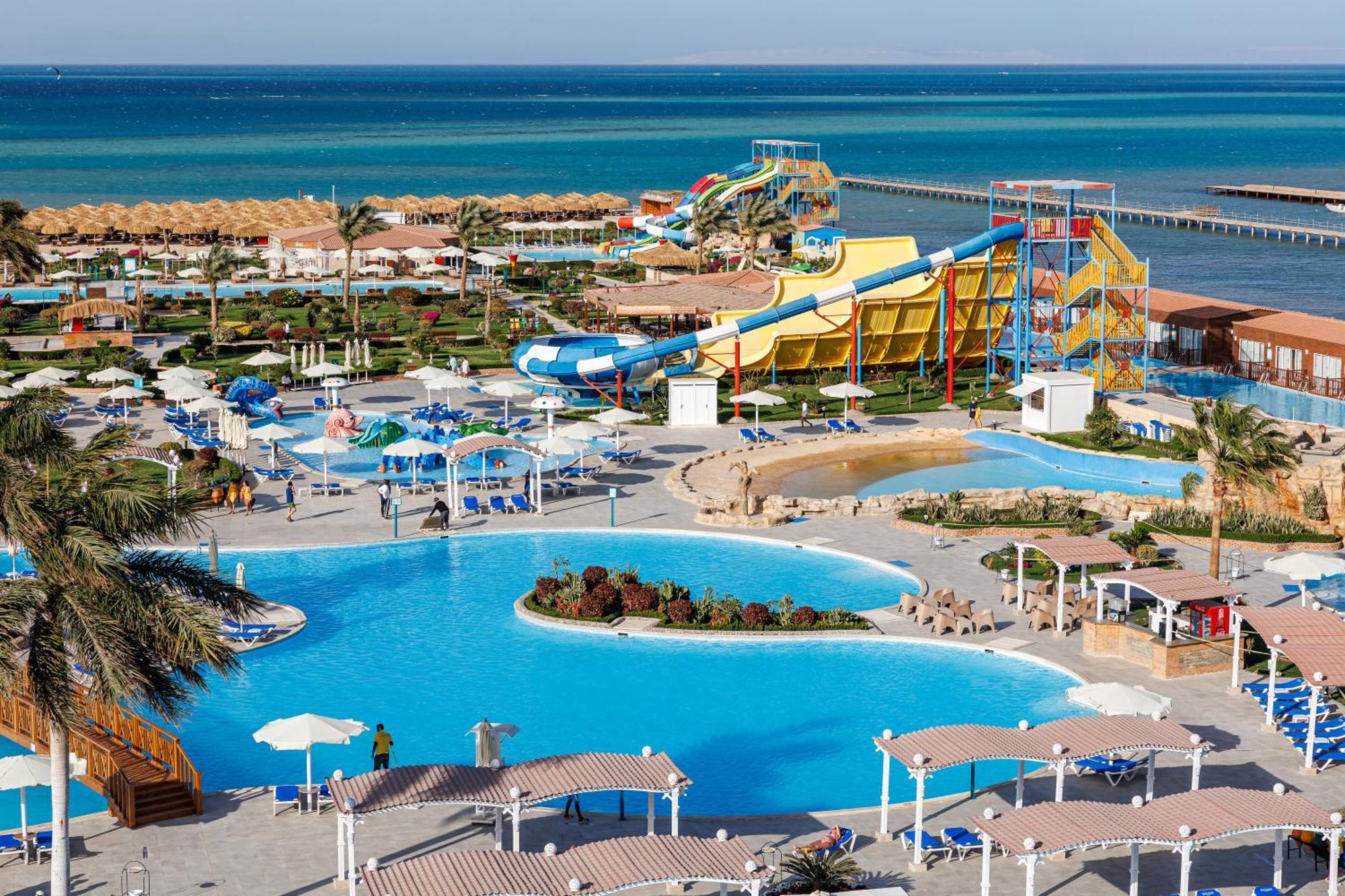 Sunrise Alora Aqua Park Resort Hurghada Exterior foto